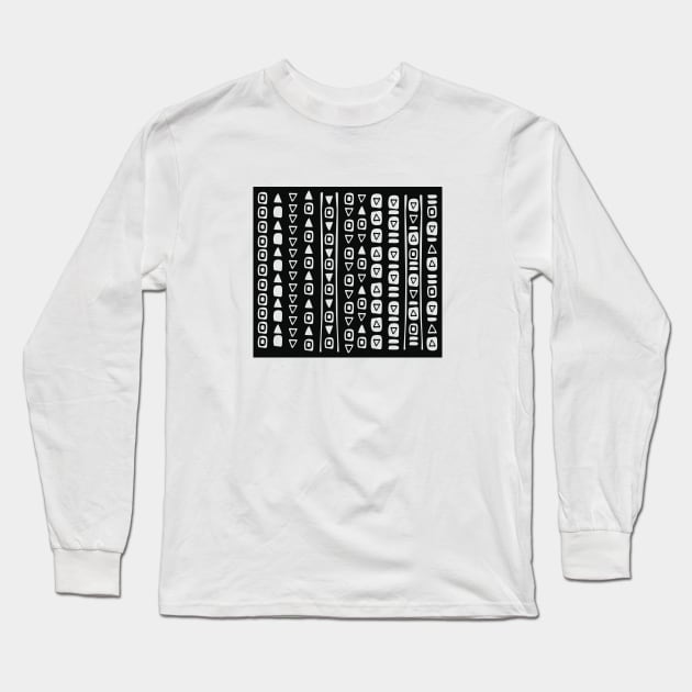 Ethnic pattern Long Sleeve T-Shirt by BlackOwl